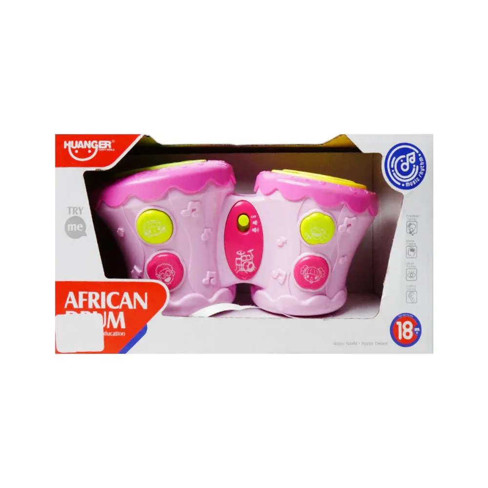 HE0506 MUSICAL AFRICAN DRUM PINK