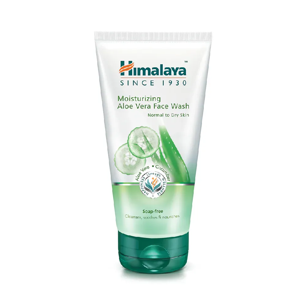 HIMALAYA MOISTURIZING ALOE VERA FACE WASH 150 ML