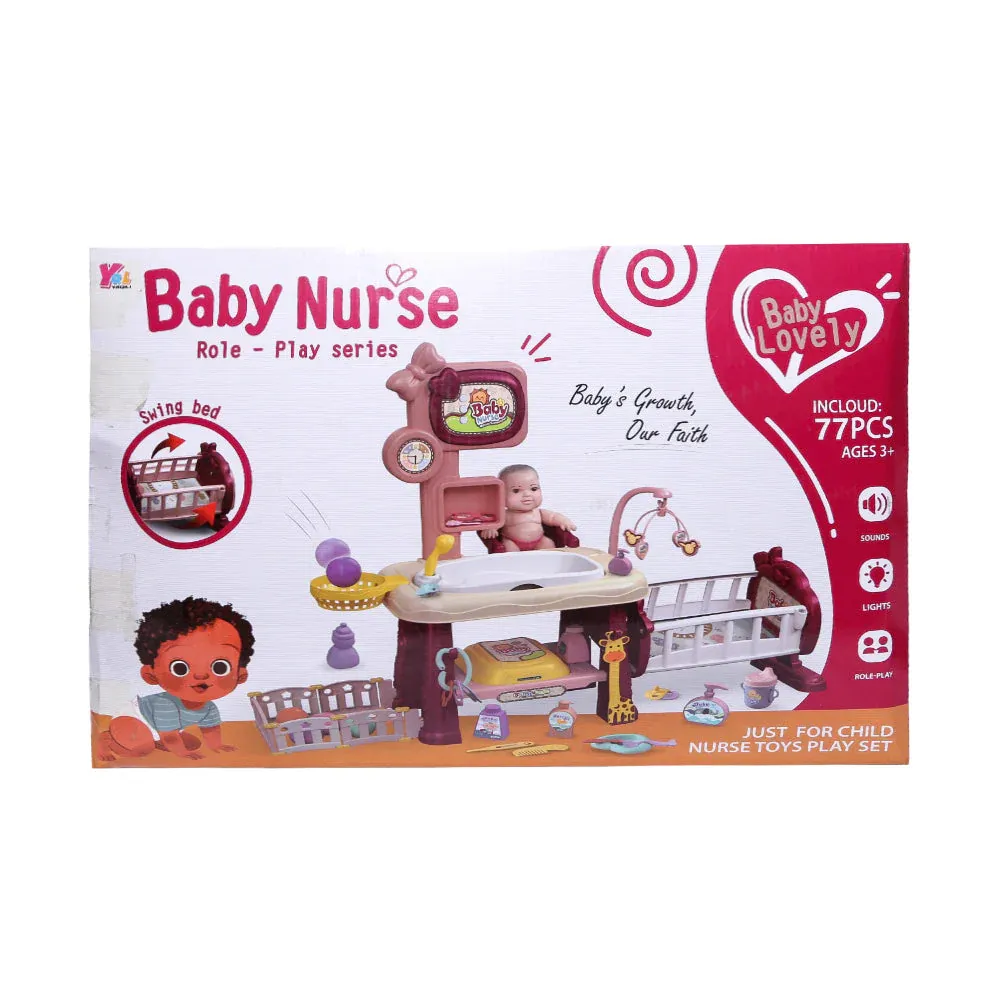 Hl-12 Baby Nurse Set 77Pc Ir (3+ Year)