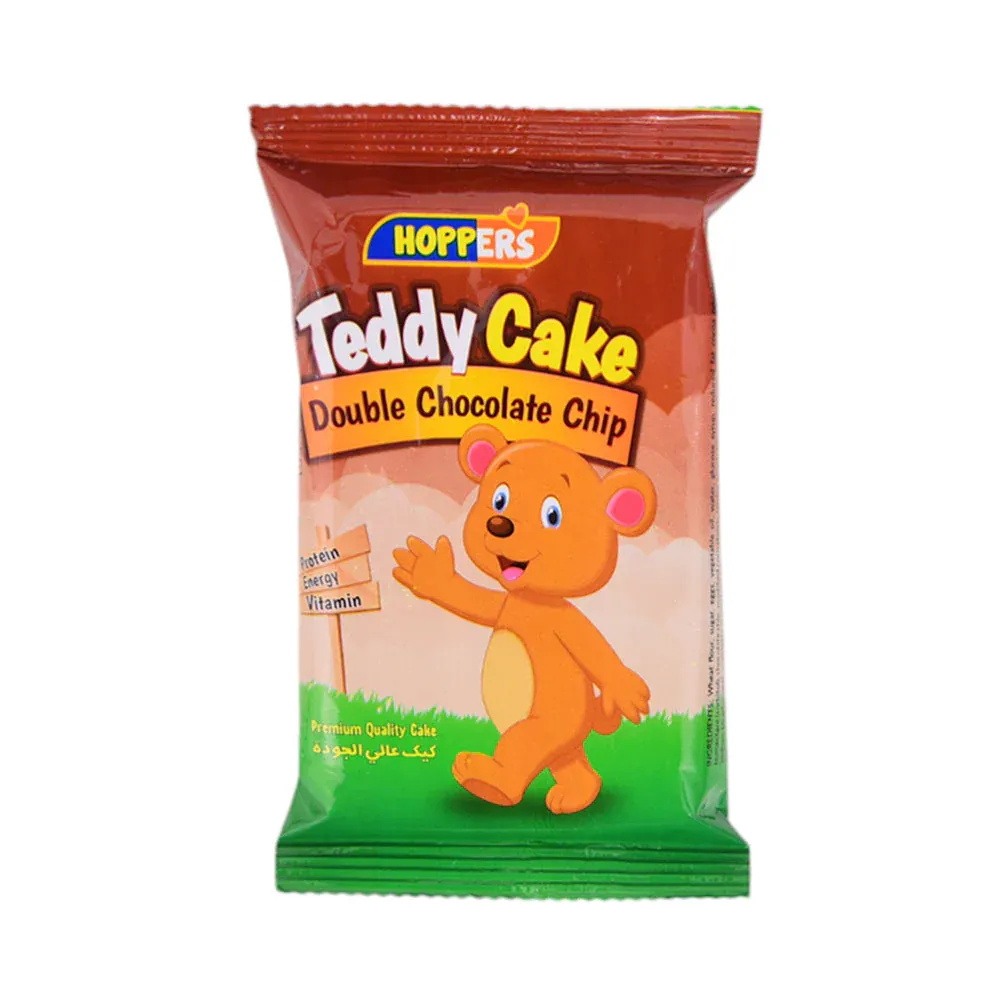 HOPPERS TEDDY CAKE DOUBLE CHOCOLATE CHIP 25GM