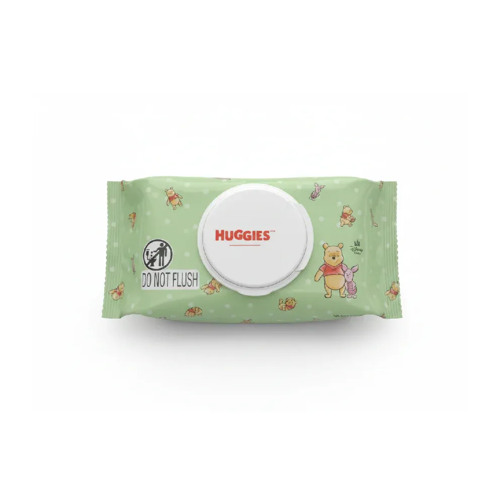 HUGGIES BABY WIPES 64 PCS