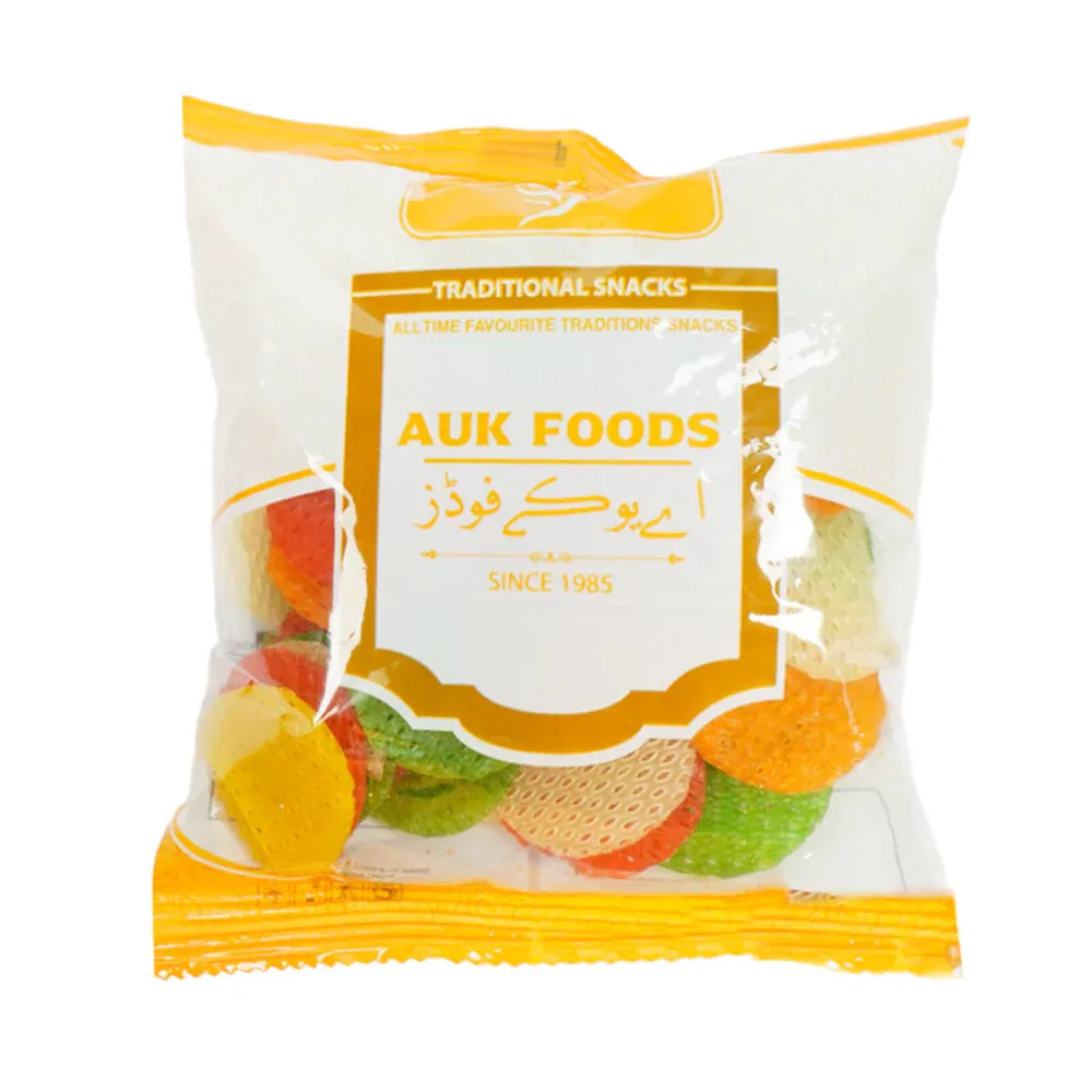 ITALIAN SNACKS COLORED CIRCLE CUT 100 GM