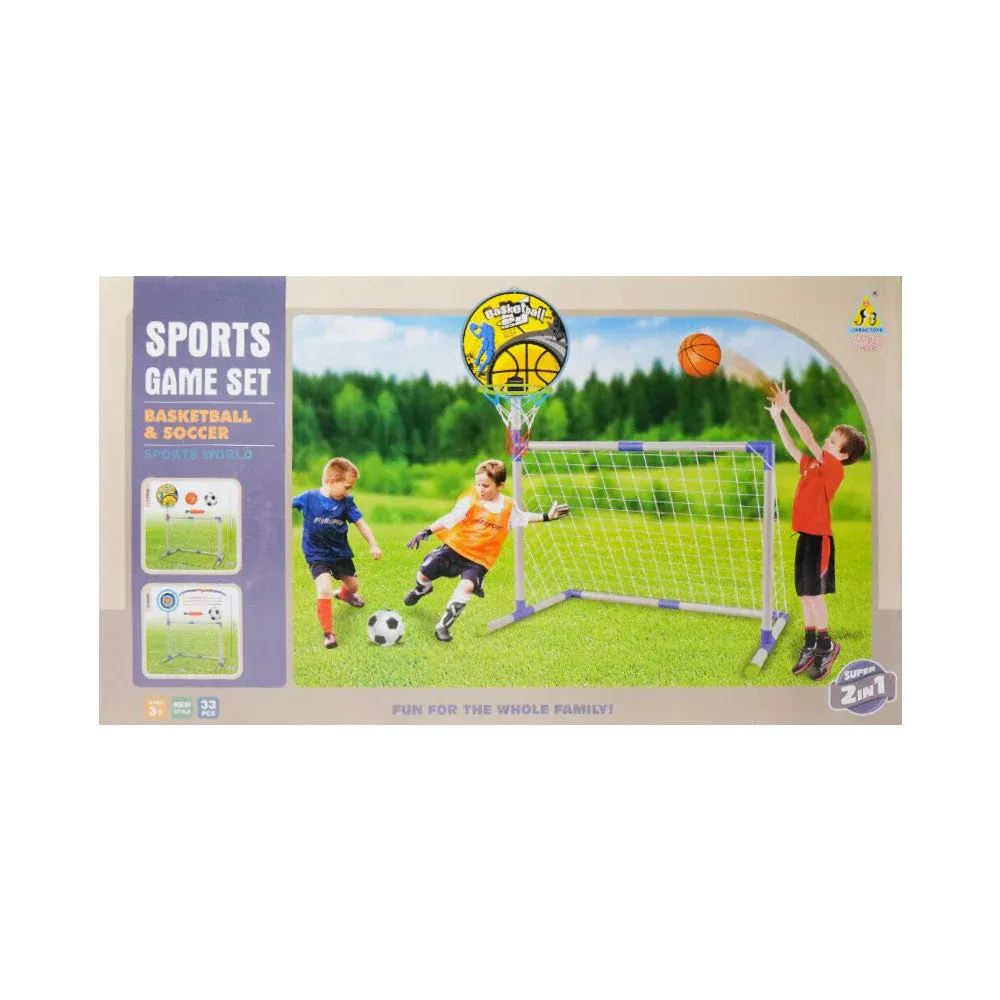 JB8887C ARCHERY & SOCCER GAME SET 2IN1 IR
