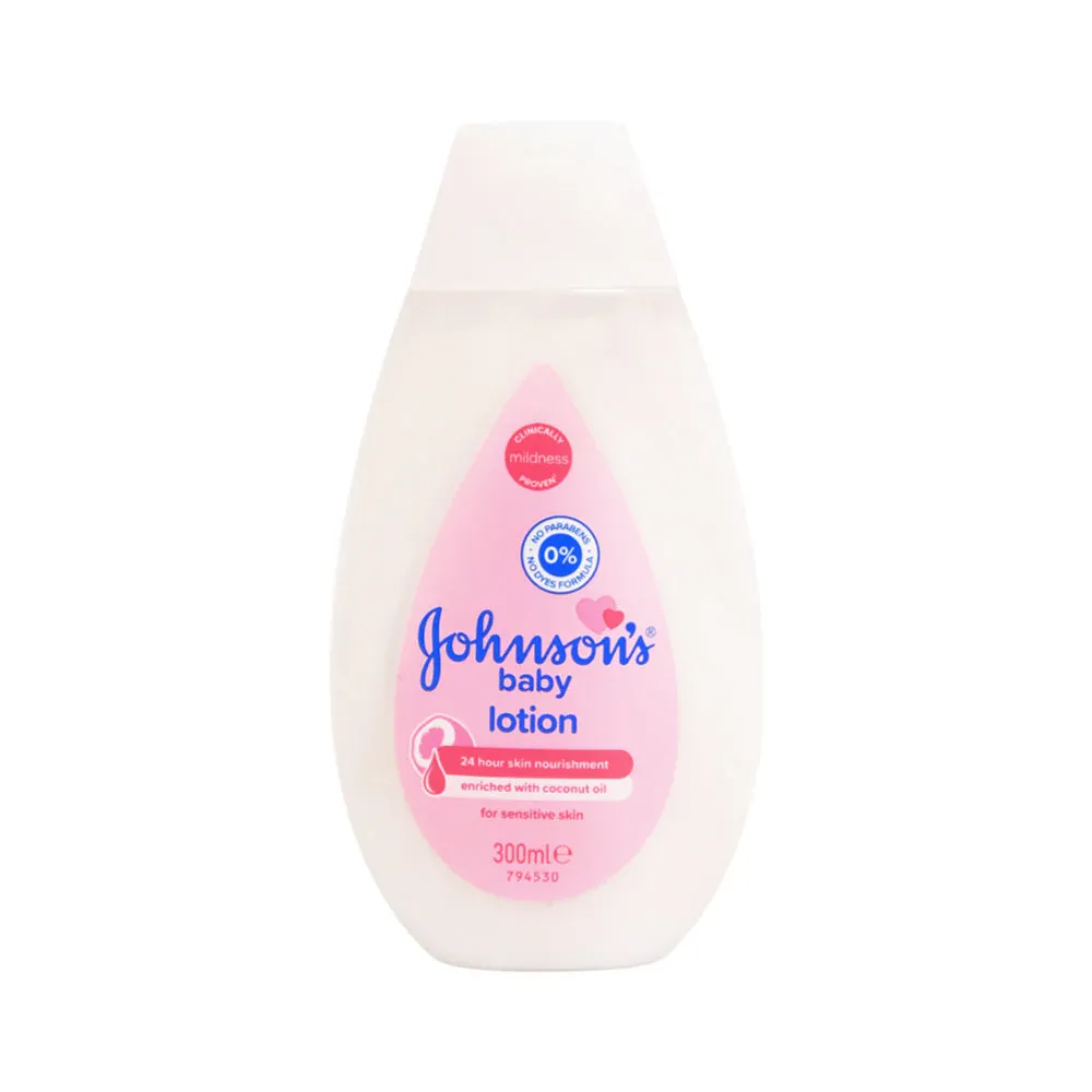 JOHNSONS BABY LOTION COCONUT OIL SENSITIVE SKIN 300 ML