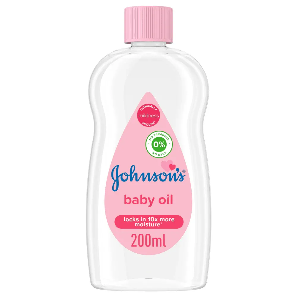 JOHNSONS BABY OIL PURE & GENTLE DAILY CARE 200 ML