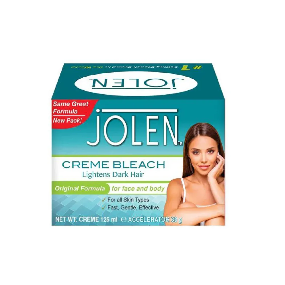 JOLEN CREAM BLEACH LIGHTENS EXCESS 125ML BASIC