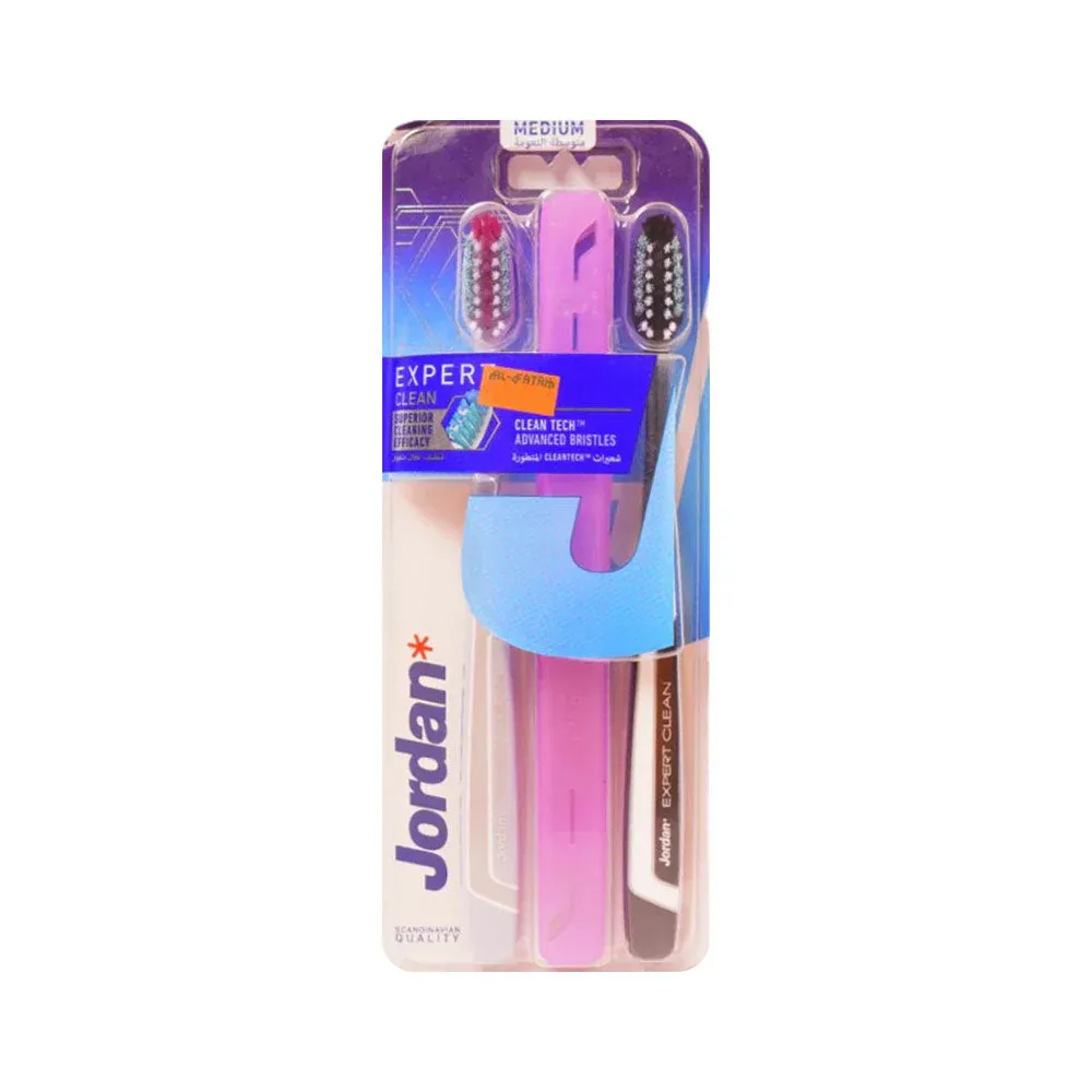JORDAN TOOTH BRUSH CLEAN TECH MEDIUM BASIC