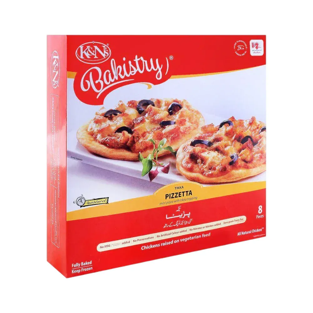 K&N TIKKA PIZZETTA 8 PCS 960 GM