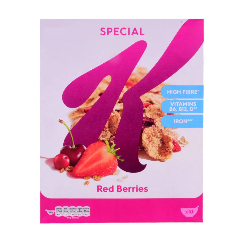 KELLOGGS CEREAL K SPECIAL RED BERRIES 325 GM