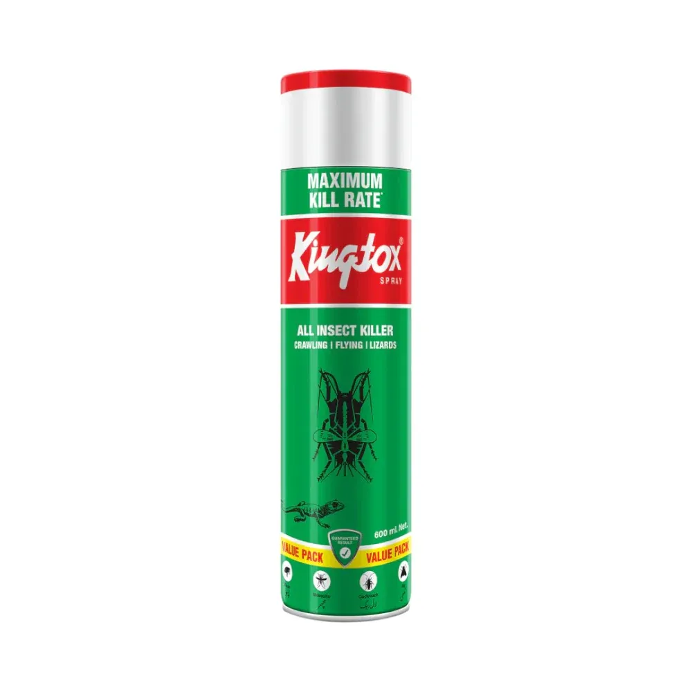 KINGTOX INSECT KILLER GREEN SPRAY 600 ML