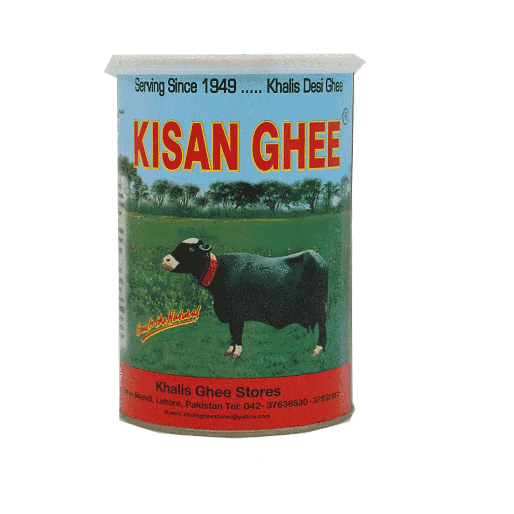 KISAN DESI GHEE TIN 1 KG