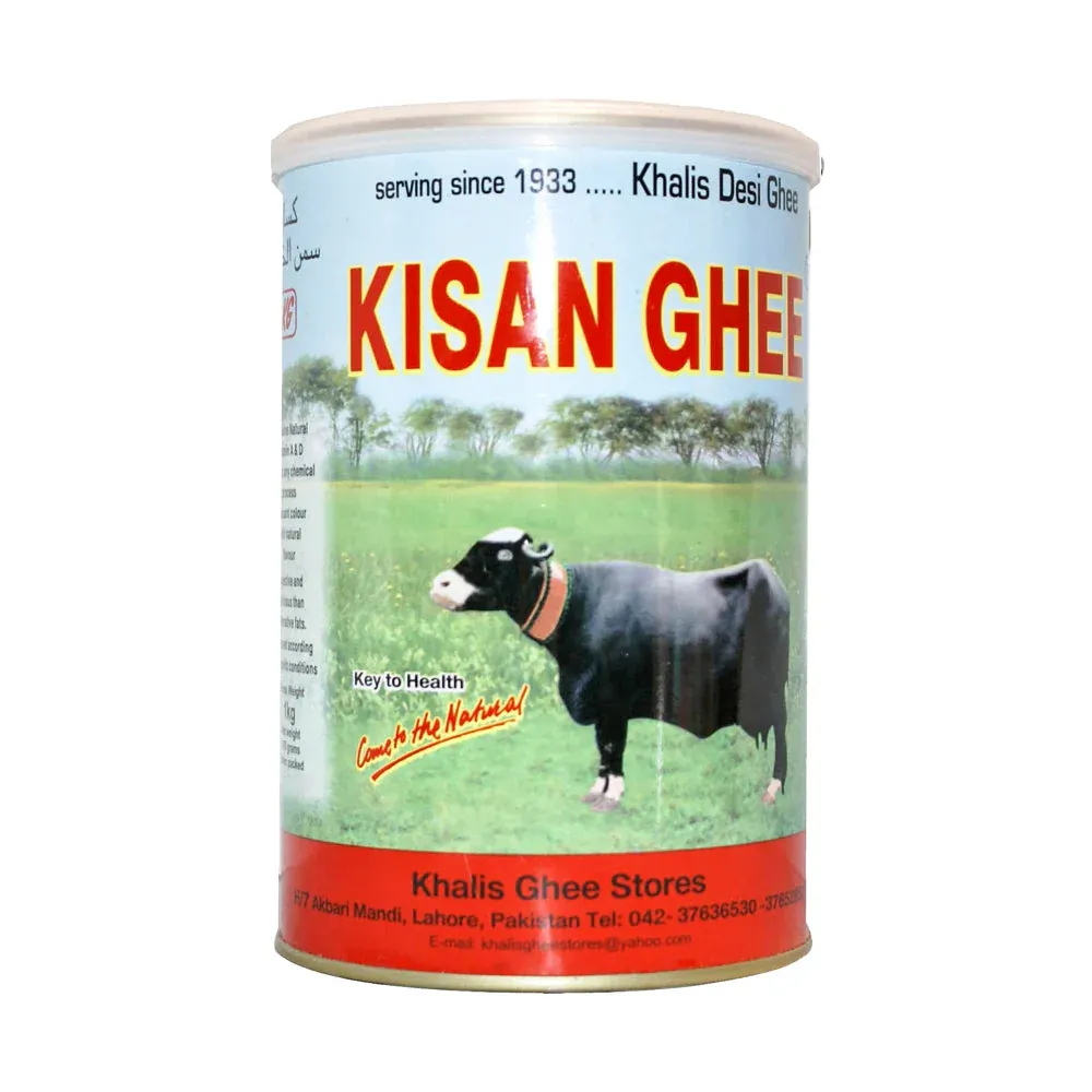 KISAN DESI GHEE TIN 5 KG