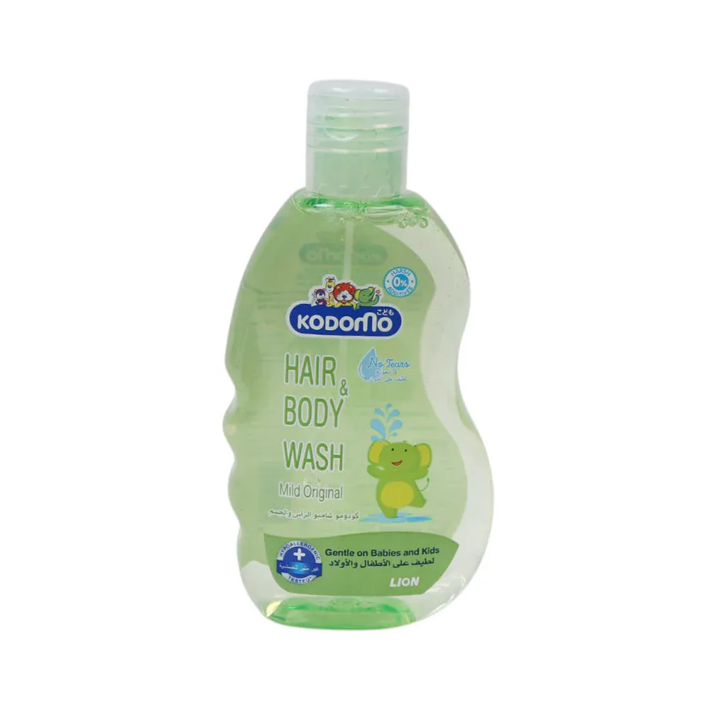 KODOMO HAIR & BODY WASH MILD ORIGINAL 200 ML