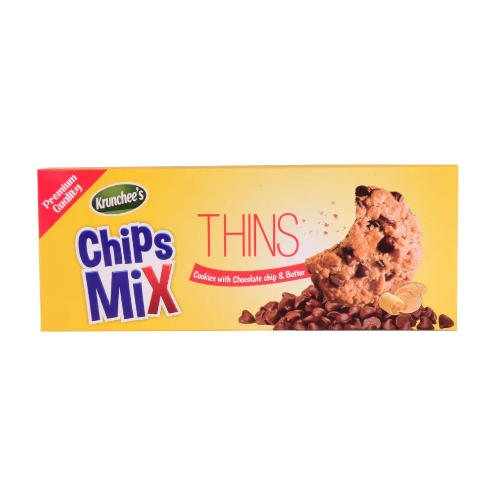 KRUNCHEES CHIPS MIX CHIP & BUTTER 100 GM