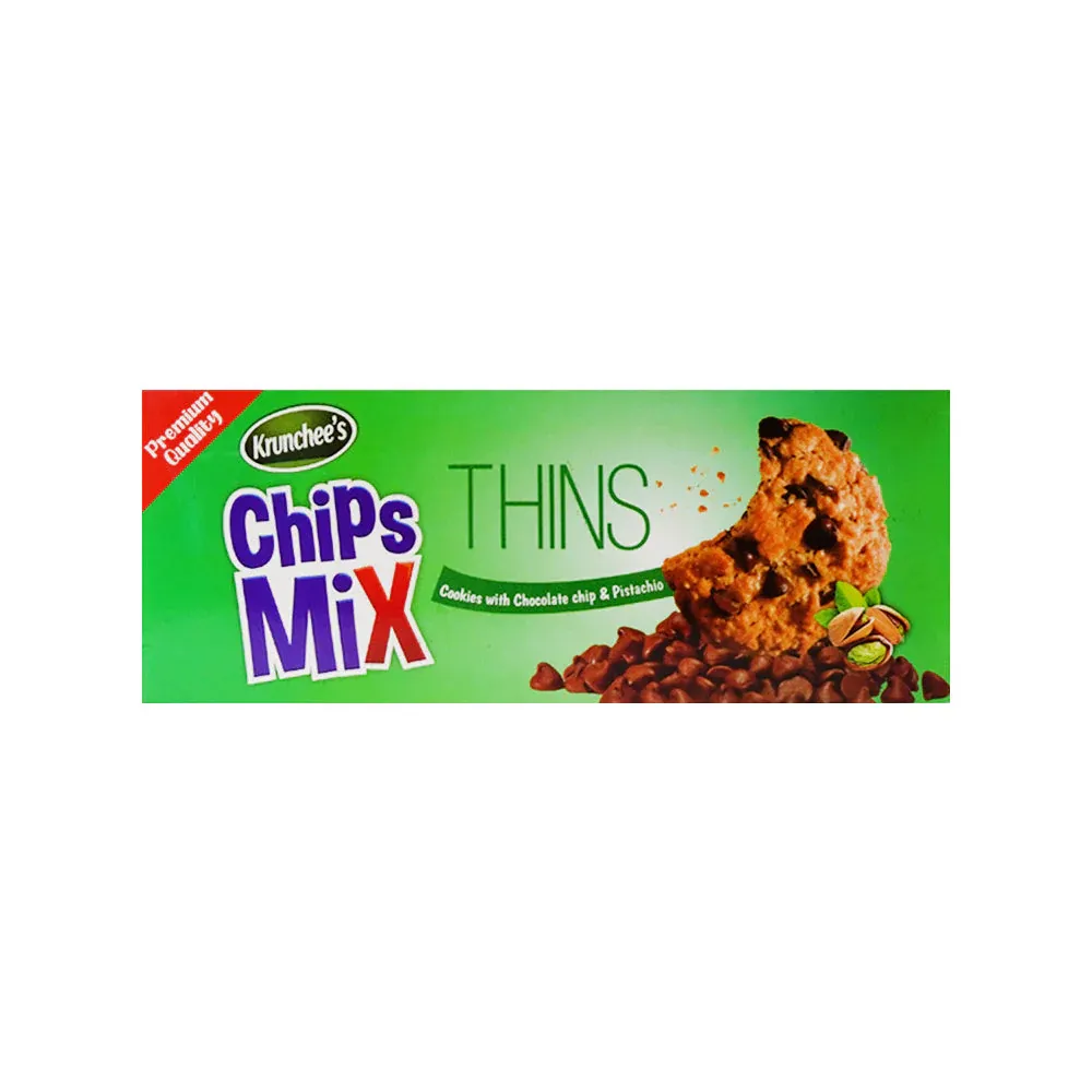 KRUNCHEES CHIPS MIX CHIP & PISTA 100 GM