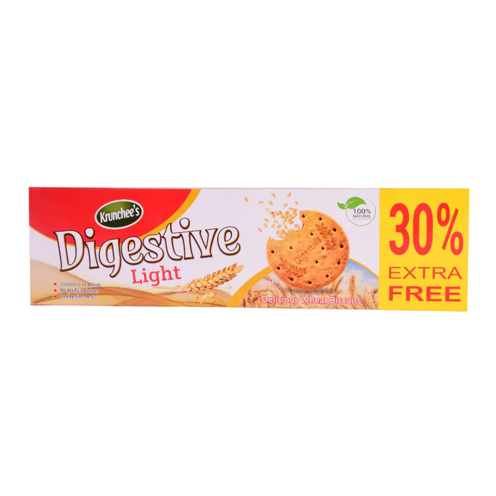 KRUNCHEES DIGESTIVE LIGHT LARGE 330 GM