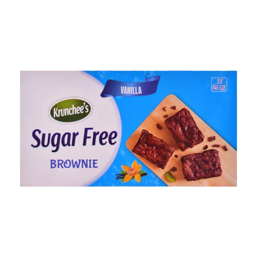 KRUNCHEES SUGAR FREE BROWNIES VANILLA 100 GM