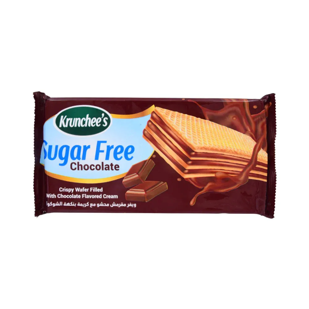 KRUNCHEES SUGAR FREE WAFER CHOCOLATE 100GM