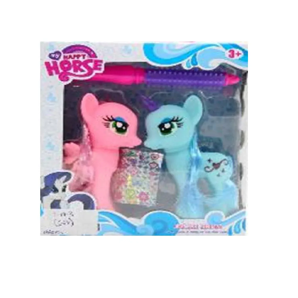 L-19-3 MY LITTLE PONY HORSE 2PCS