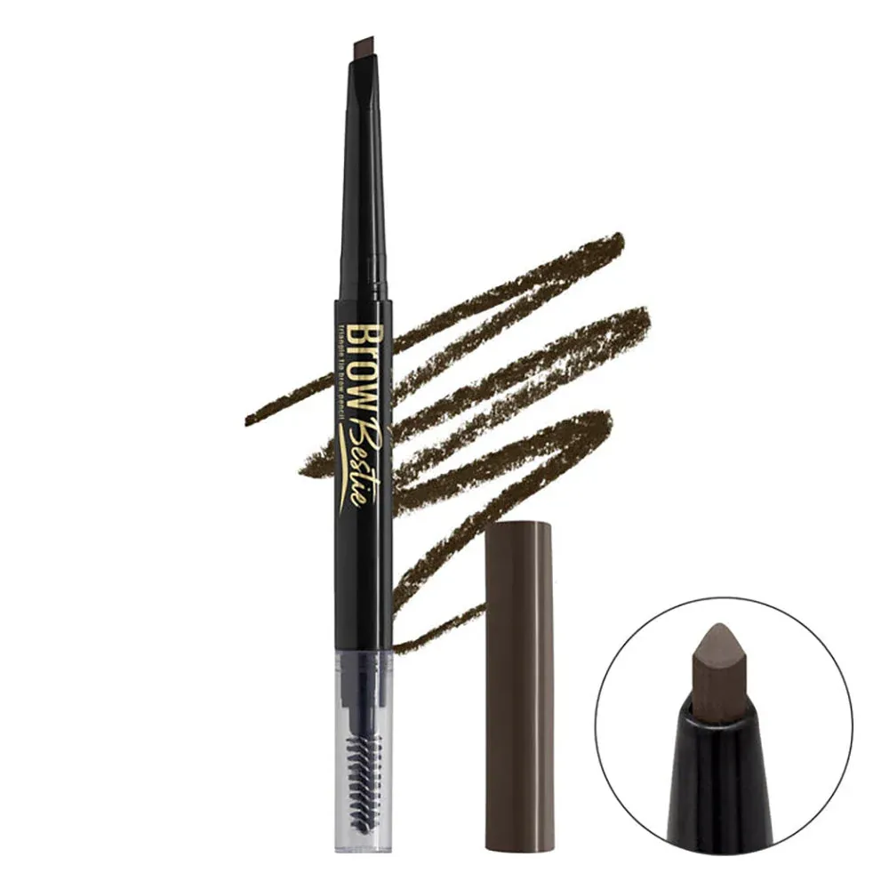 LA GIRL- BROW BESTIE AUTO PENCIL W/SPOOLIE - DEEP BROWNCOLOR