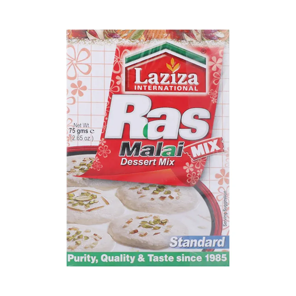LAZIZA RASMALAI MIX STANDARD 75 GM