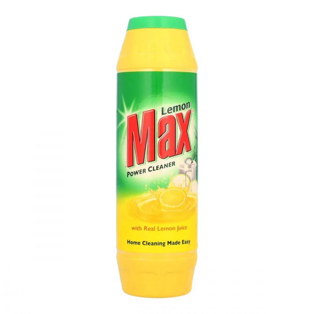 LEMON MAX DISHWASH POWDER BOTTLE 430 GM