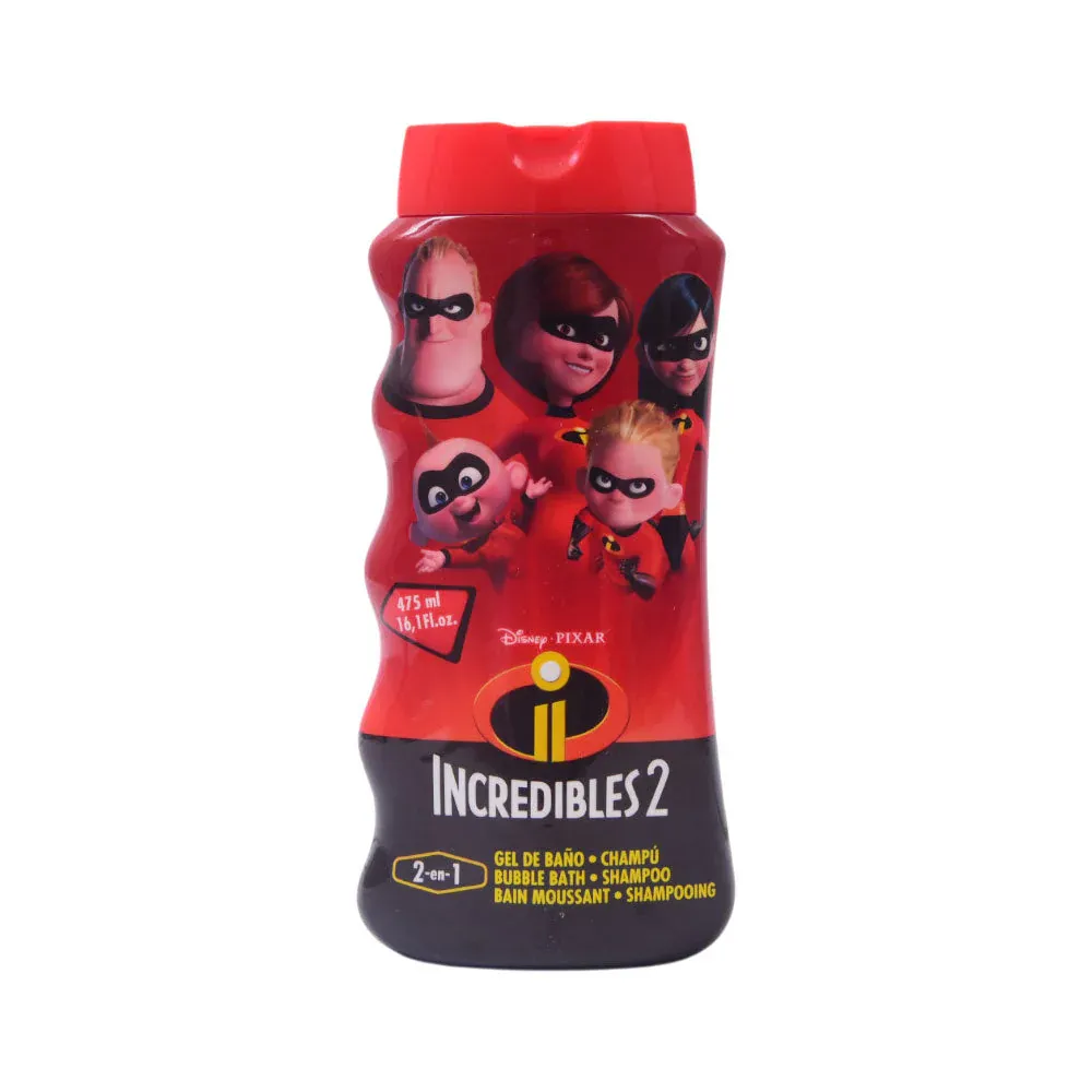LORENAY INCREDIBLES 2IN1 BATH & SHAMPOO 475ML