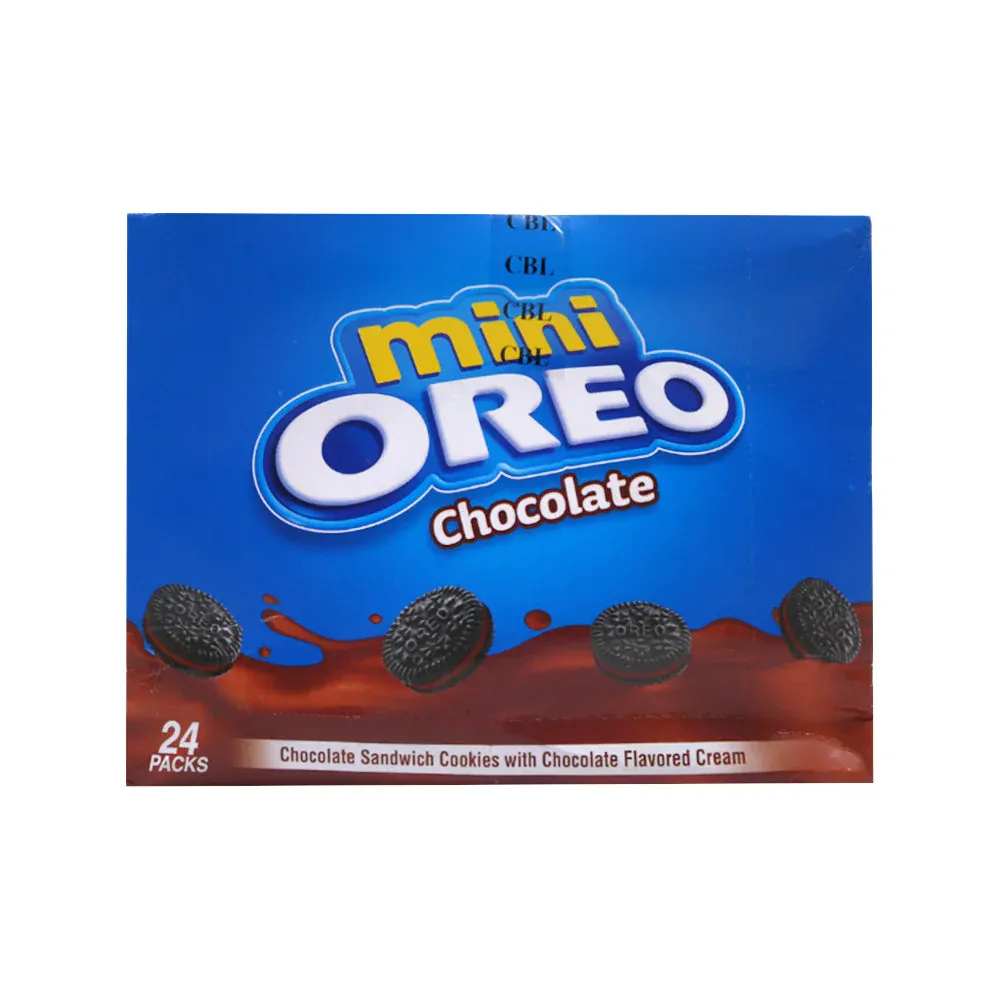 LU MINI OREO CHOCOLATE BISCUIT 17.5 GM B/P BOX 24PC