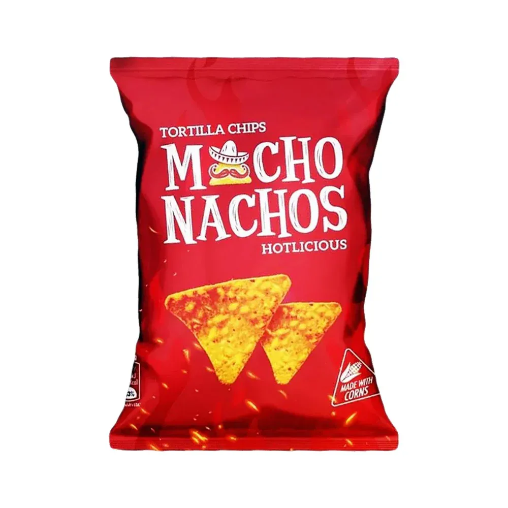 MACHOS TORTILLA CHIPS HOT 38 GM