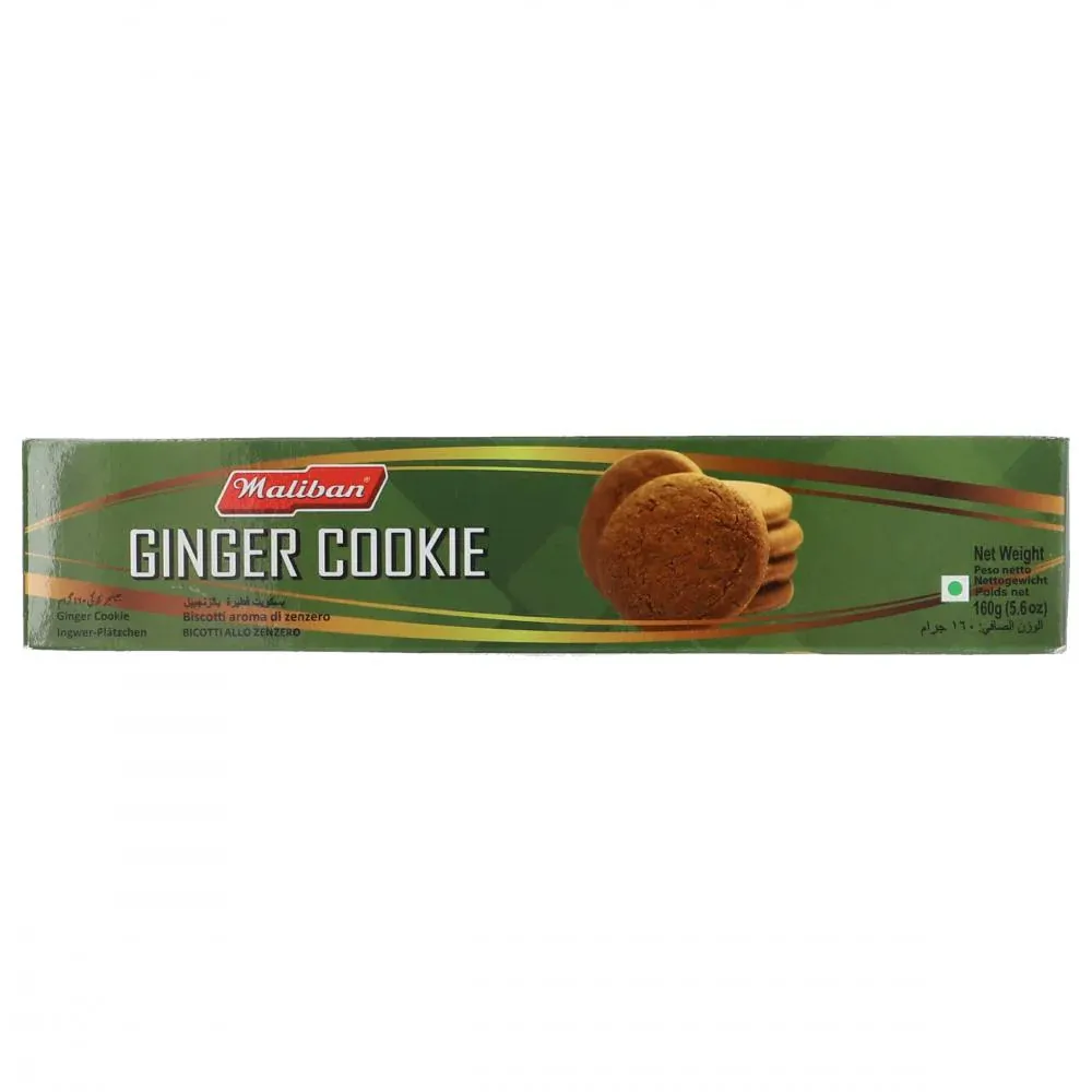 MALIBAN GINGER COOKIE 160GM