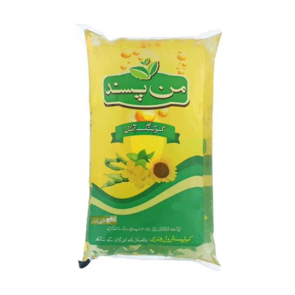 MANPASAND COOKING OIL POUCH 900 ML