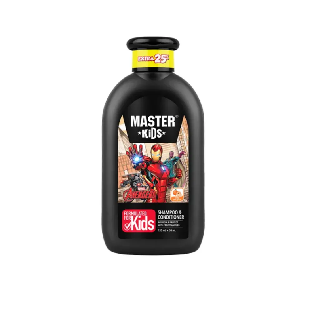 MASTER KIDS IRON MAN SHAMPOO CONDITIONER 150 ML