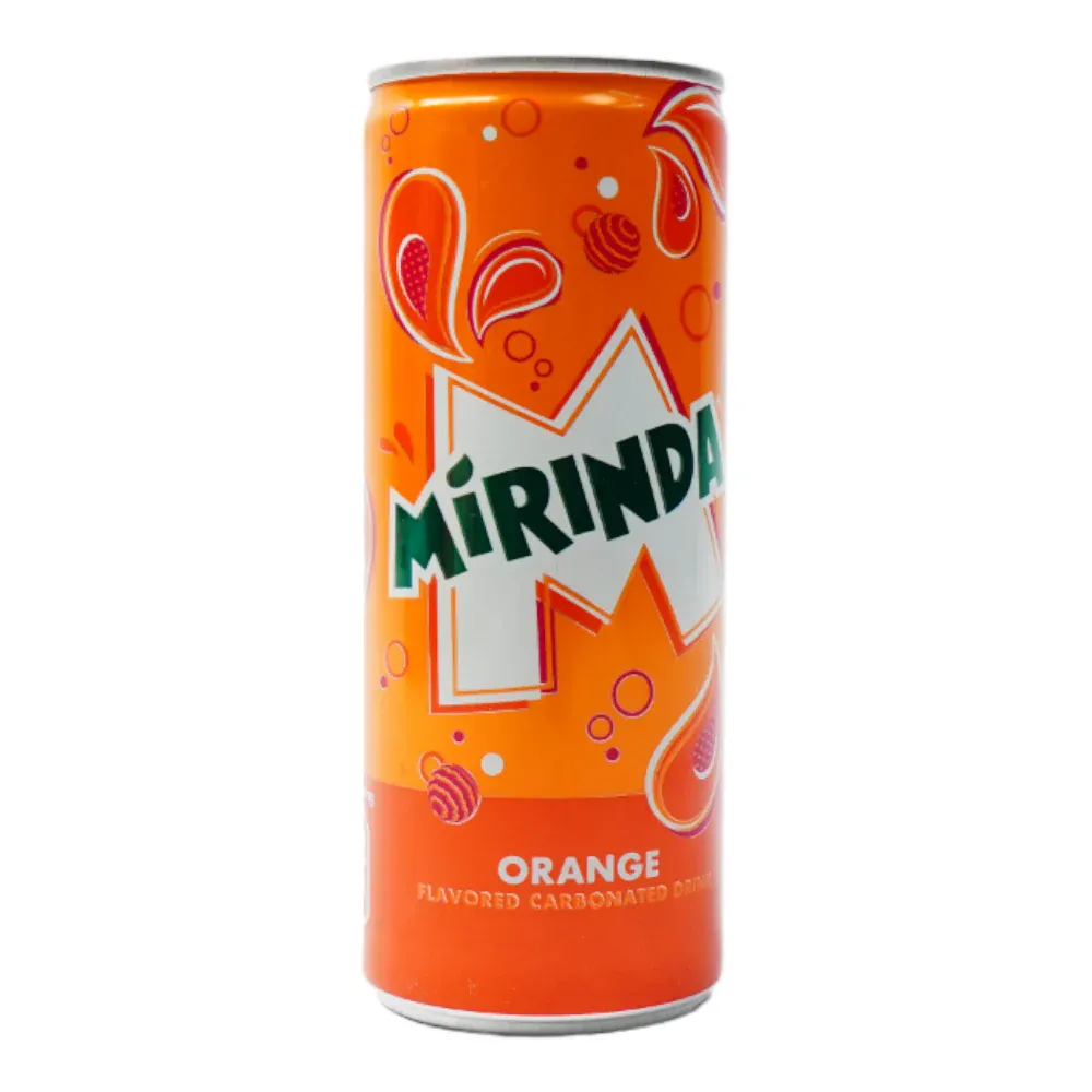 MIRINDA SLIM TIN 250 ML