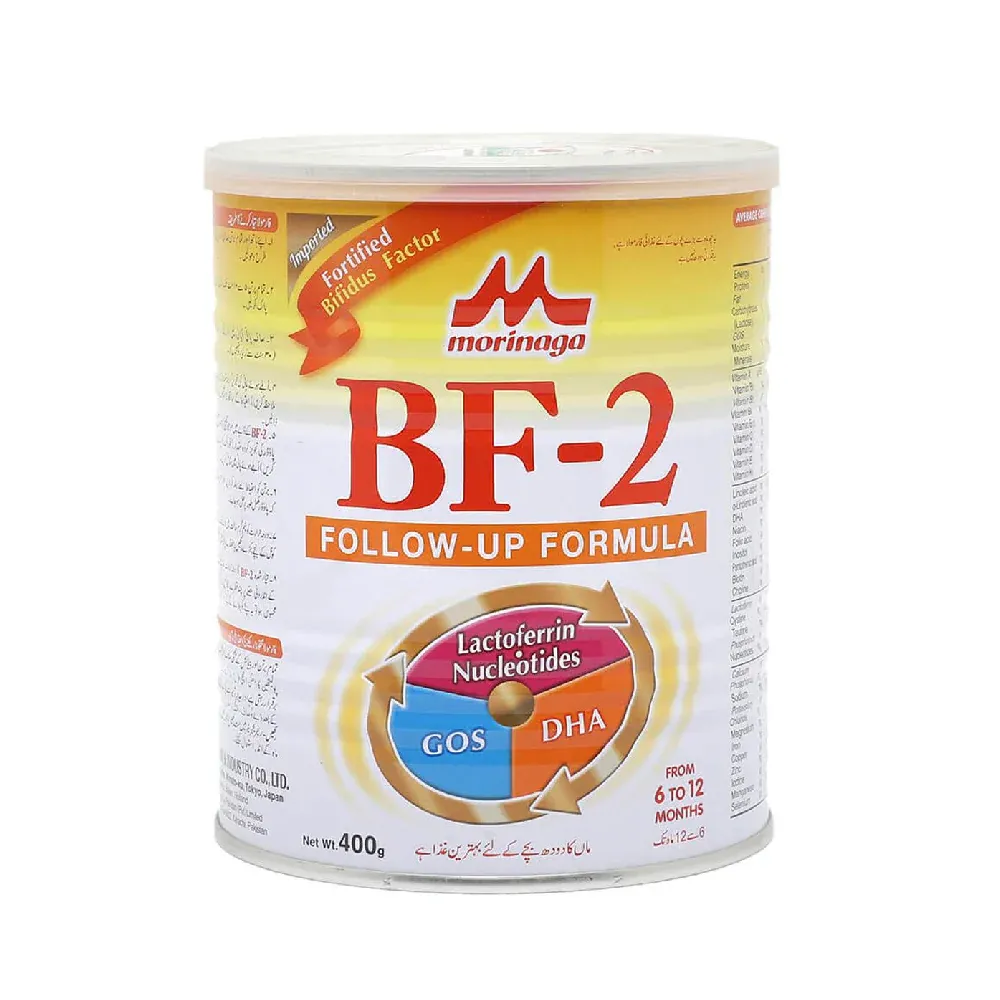 MORINAGA BF-2 FOLLOW UP FORMULA TIN 400 GM