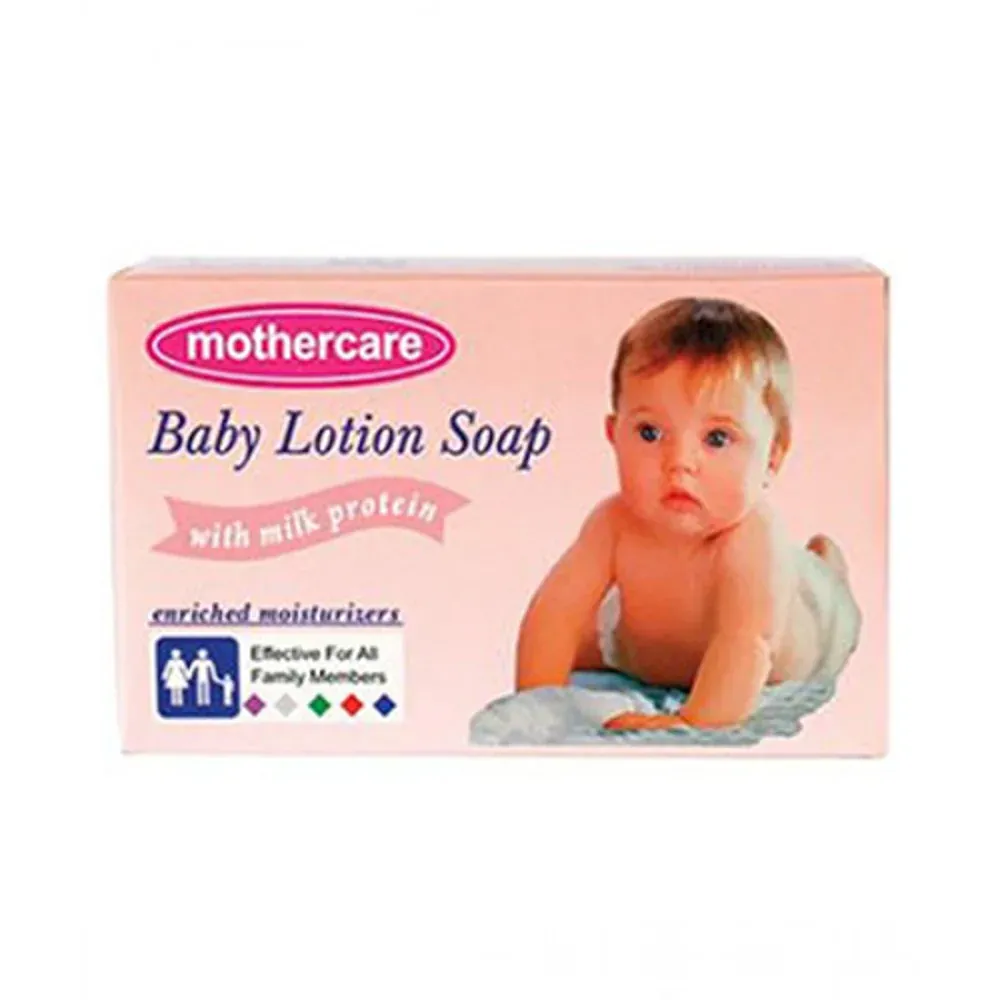 MOTHER CARE BABY LOTION SOAP WITH MILK PROTEIN 80 GM
