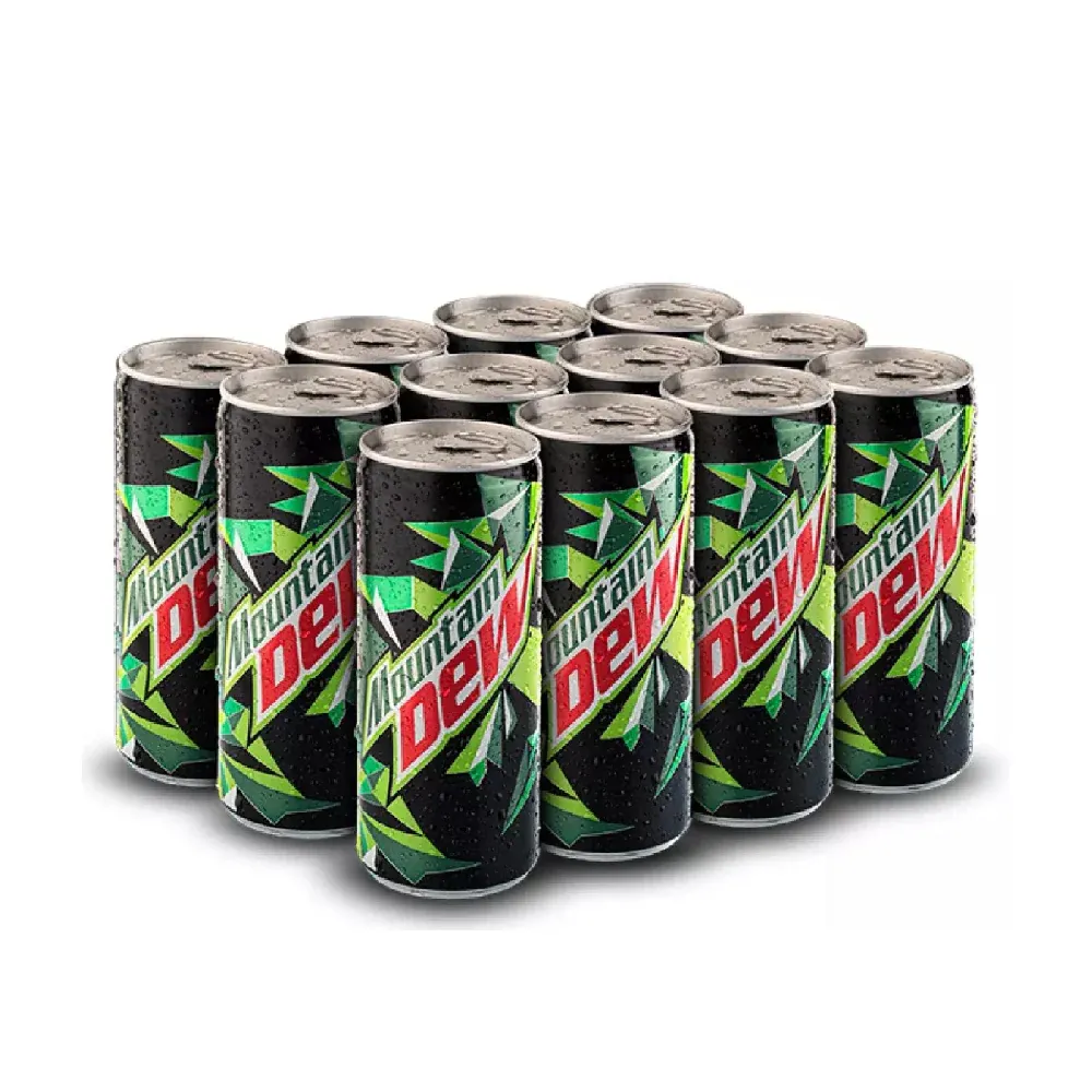 MOUNTAIN DEW SLIM CAN 250 ML-CARTON