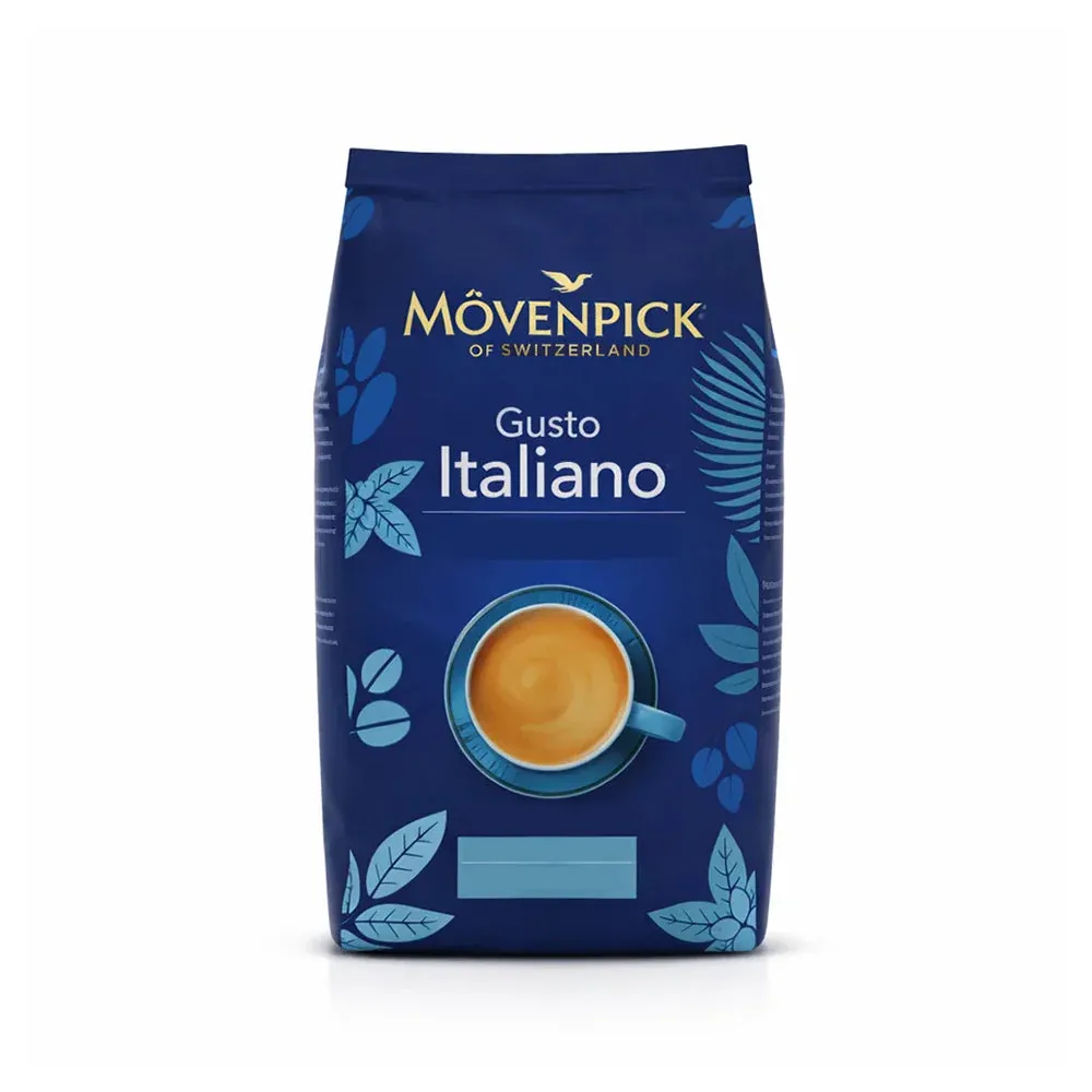 MOVENPICK COFFEE BEANS GUSTO ITALIANO 1000G