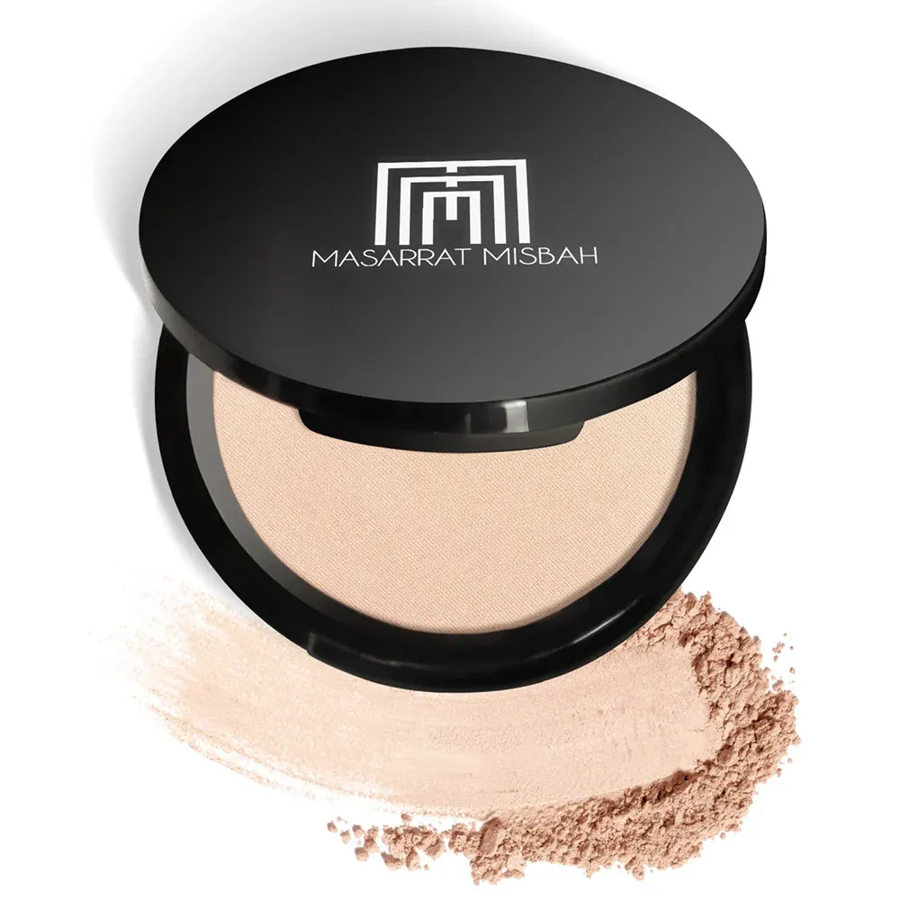 MUSARRAT MISBAH SILK PRESSED POWDER MEDIUM BEIGE  1 14 GM