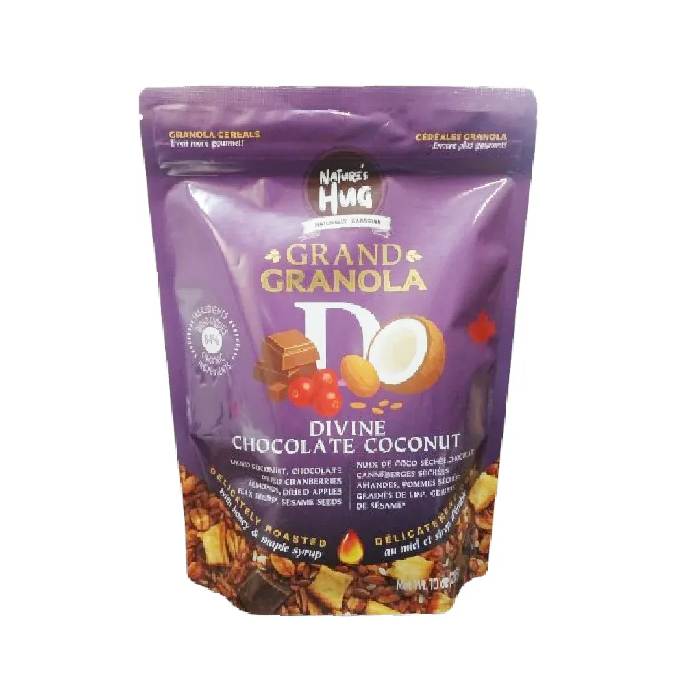 N HUG GRANOLA DIVINE CHOCOLATE COCONUT 283 GM