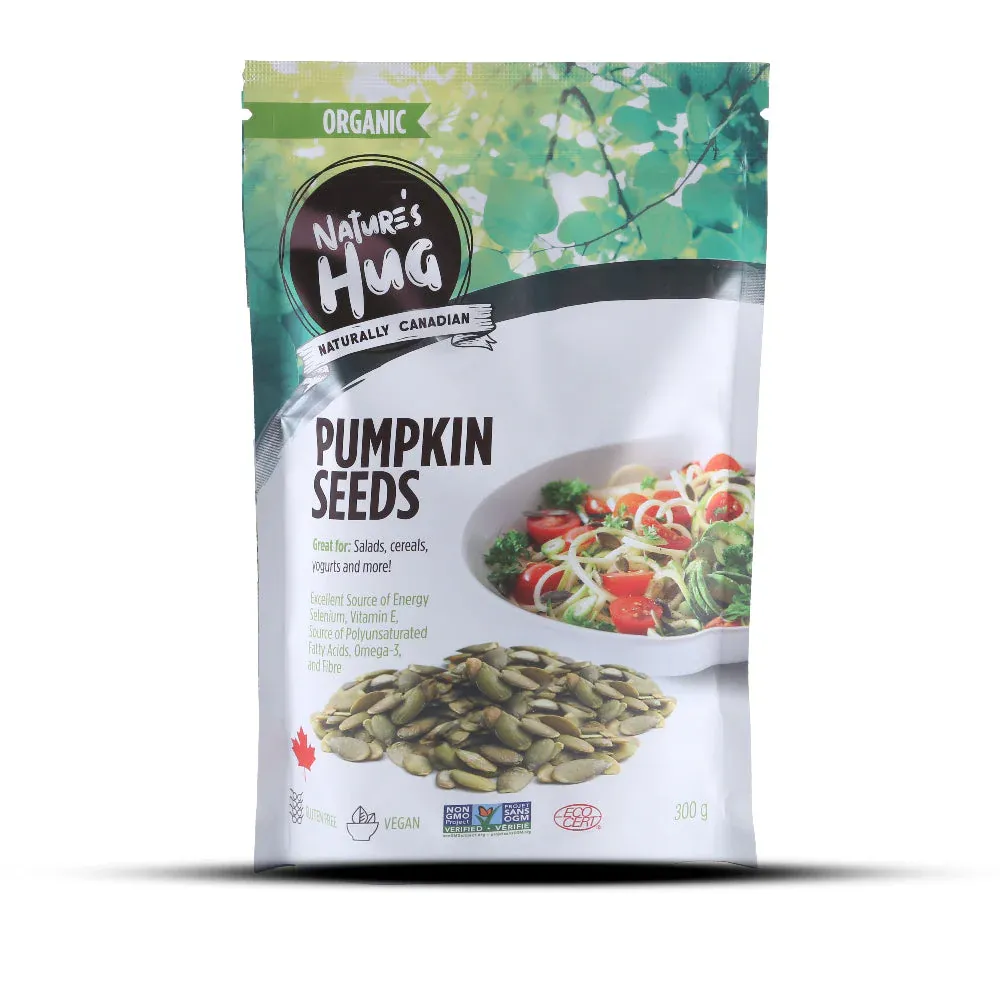 N HUG PUMPKIN SEEDS SHINE SKIN ORGANIC 300 GM