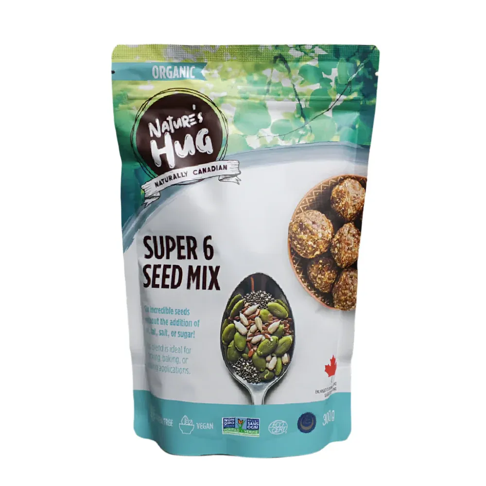 N HUG SUPER 6 SEED MIX ORGANIC 300 GM