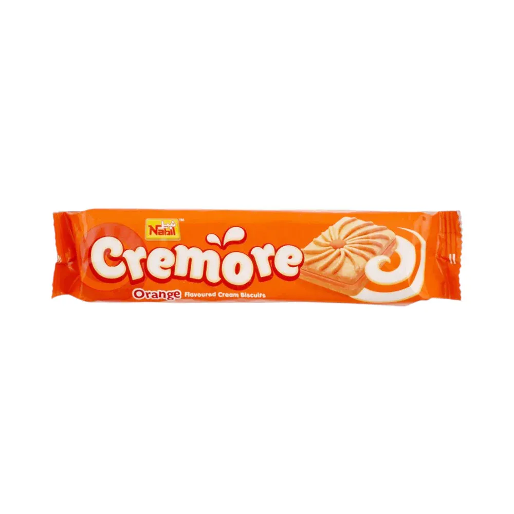 NABIL CREMORE ORANGE CREAM BISCUITS 82 GM