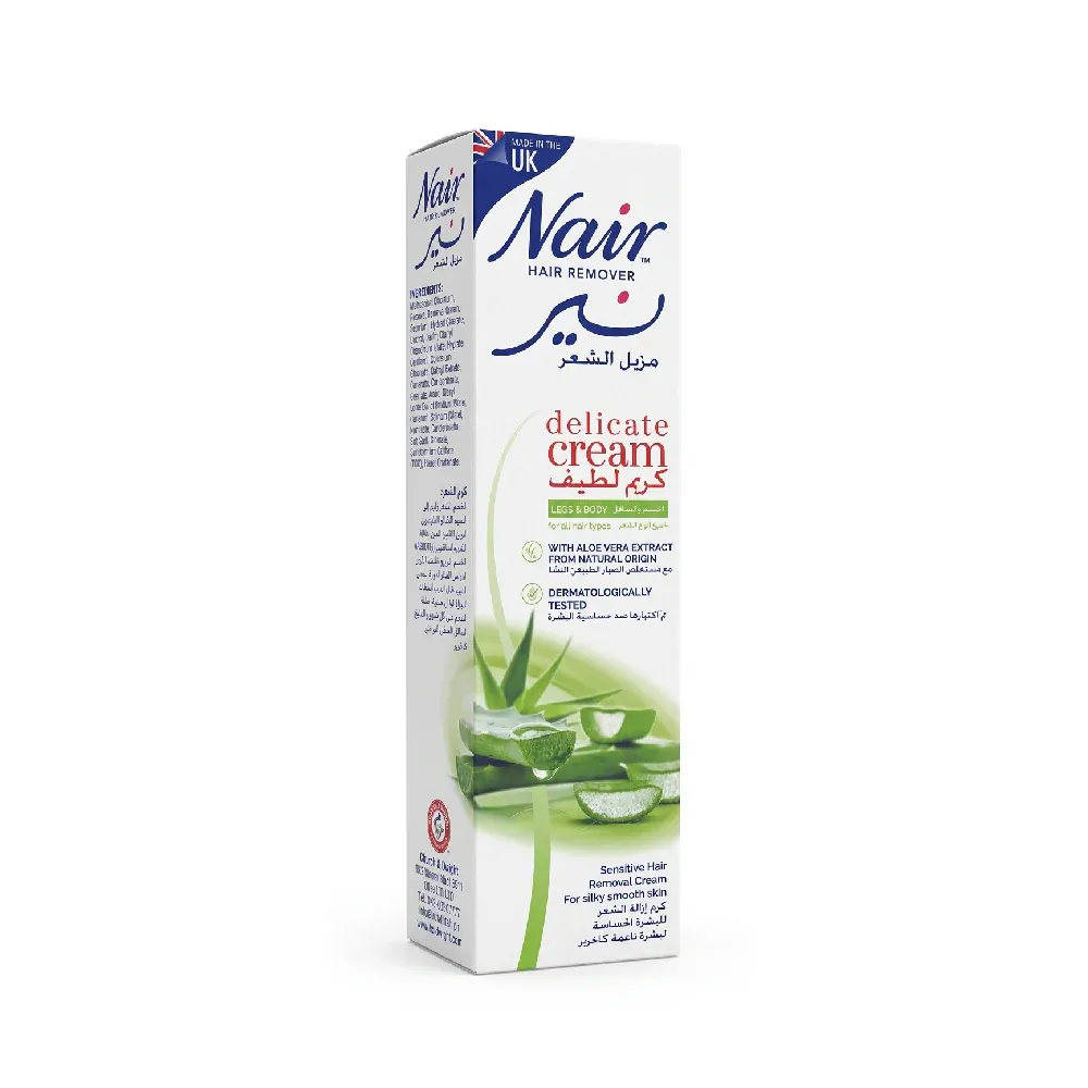 NAIR HAIR REMOVER CREAM DELICATE LEG AND BODY 110 GM