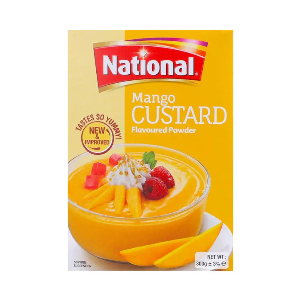 NATIONAL CUSTARD POWDER MANGO 275 GM