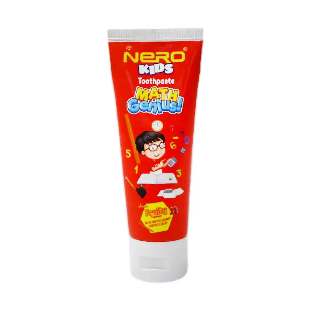 NERO TOOTH PASTE MATH GENIUS FRUITY KIDS TUBE 50 ML