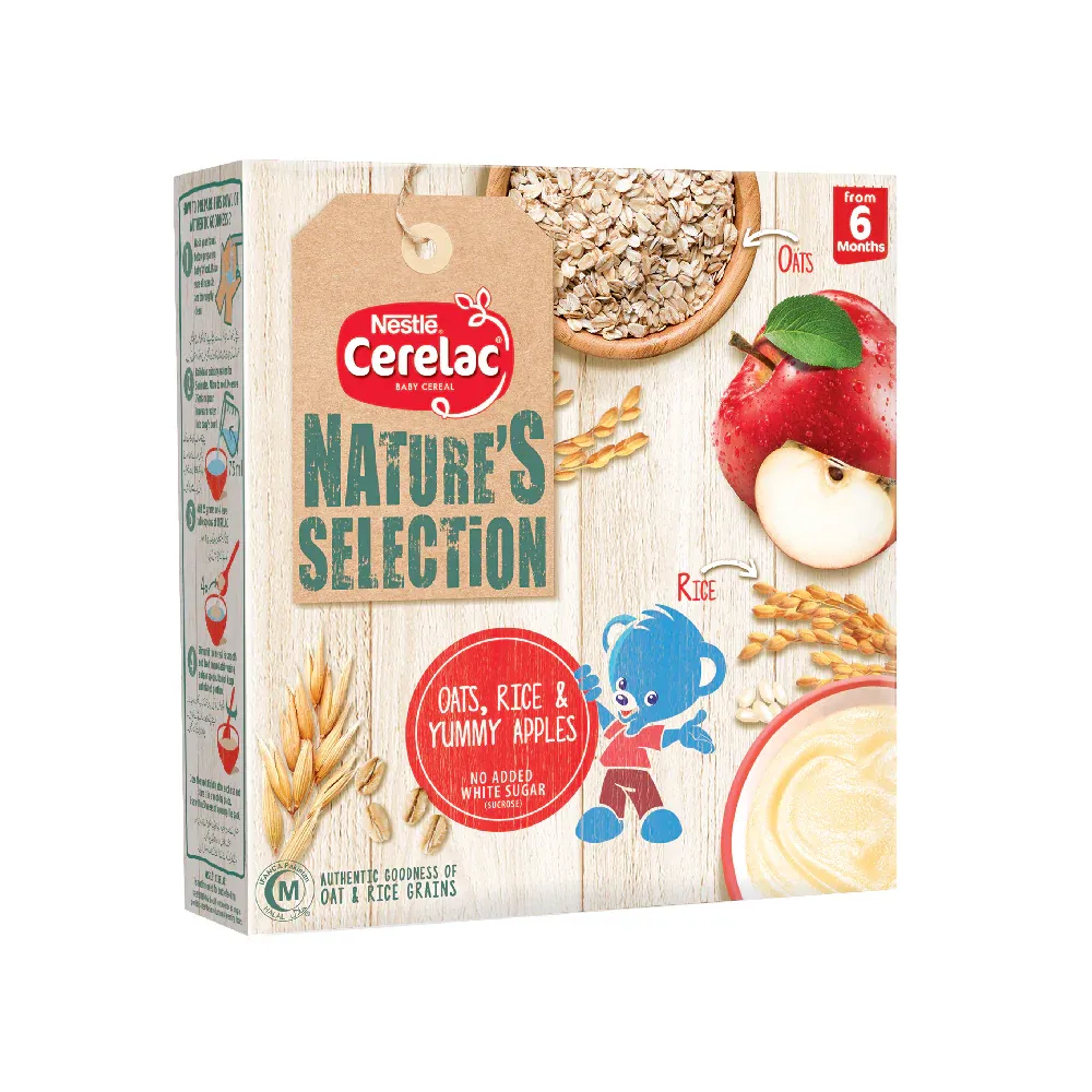 NESTLE CERELAC OATS RICE & HANDPICKED APPLES 175 GM