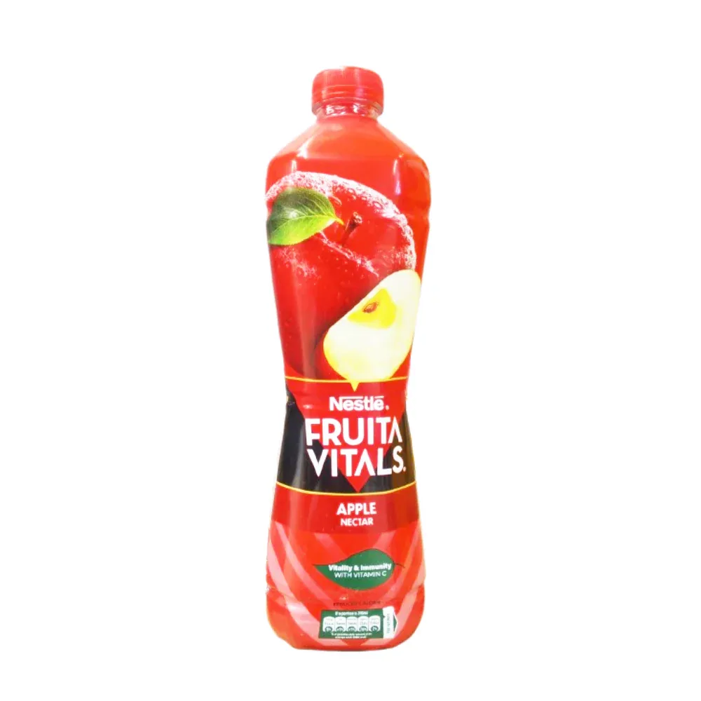 NESTLE JUICE FRUITA VITALS APPLE NECTAR BOTTLE 1 LTR