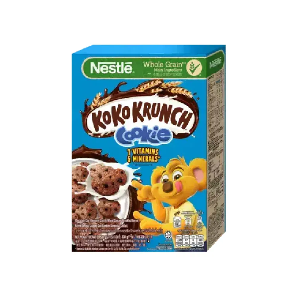 NESTLE KOKO KRUNCH COOKIE CEREAL 330 GM