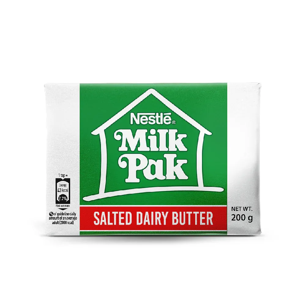 NESTLE MILKPAK BUTTER SALTED 200GM