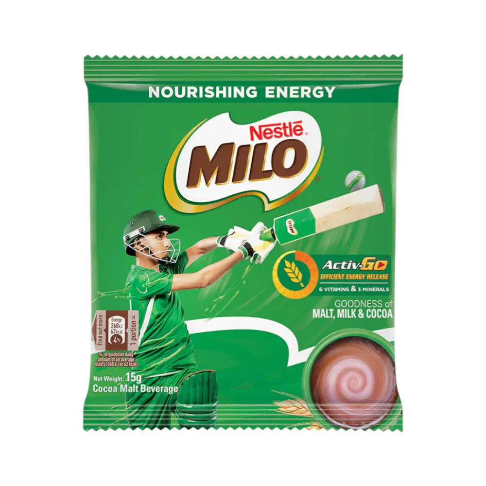 NESTLE MILO DRINKING POWDER SACHET 15 GM
